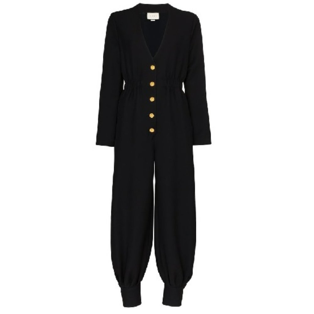 GUCCI Alione V-neck Jumpsuit Sz 36 $1,925
